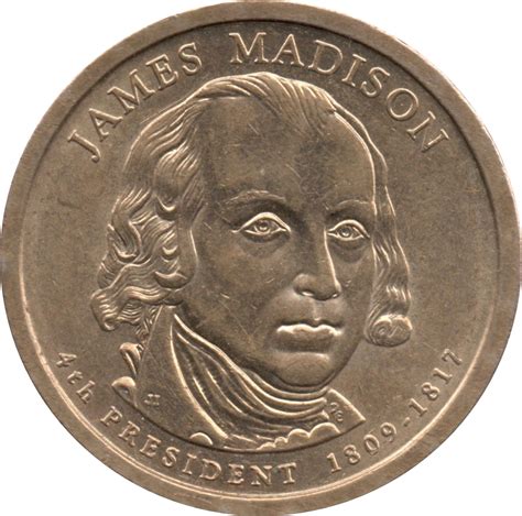 1 Dollar (James Madison) - United States – Numista