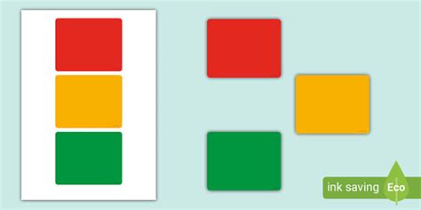 Red, Amber, Green Flashcards