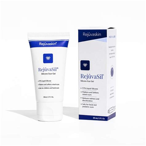 Rejuvaskin RejuvaSil Silicone Scar Gel – Improves the Appearance of Sc