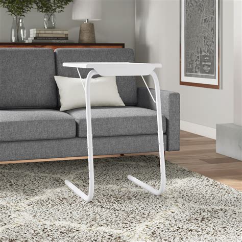Slide Under Sofa Table With Cup Holder | Cabinets Matttroy