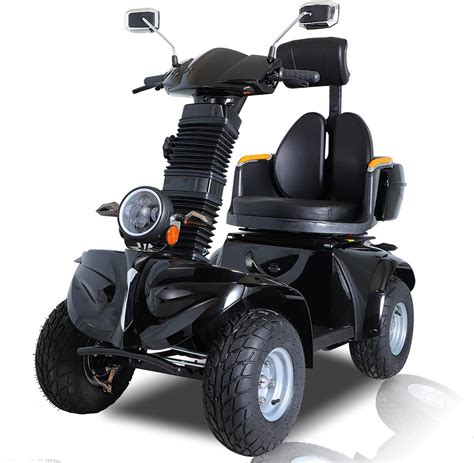 Amazon.com: WIILAYOK Heavy Duty 4 Wheel Mobility Scooter, All-Terrain ...