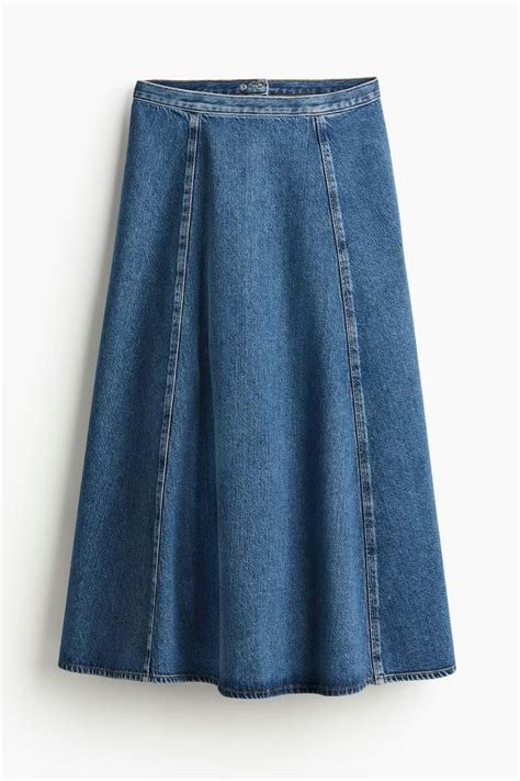 These Denim Midi Skirts Will Make All Your Outfits Better