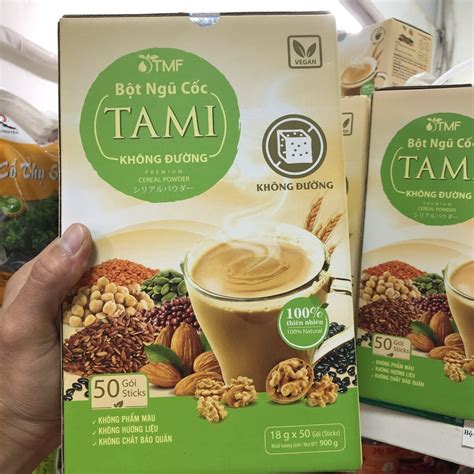 Bột ngũ cốc TAMI không đường -[Công ty Tâm Minh Ngọc Minh Online | Shopee Việt Nam