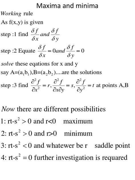 Image result for Maxima and Minima Tutorial