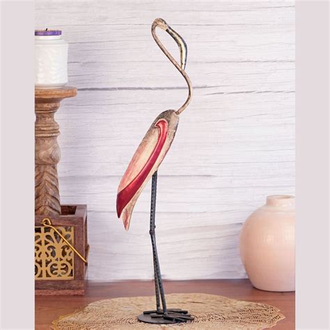 Kezevel Metal Birds Table Decor - Artistic Bird Figurine Statue in ...
