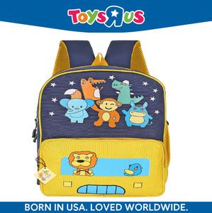Flipkart.com | Toys R Us Animal Printed Light-weight PU School Bag for ...