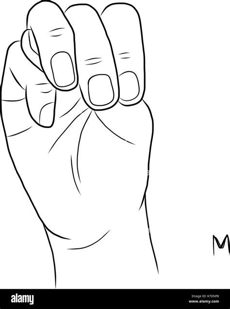 Sign Language Sign For M