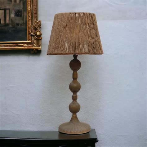 Vintage Jute Theory Table Lamp – Home Blitz
