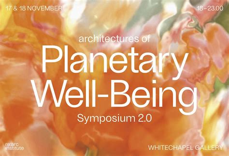 Day 2 of Architectures of Planetary Well-being Symposium 2.0 ...