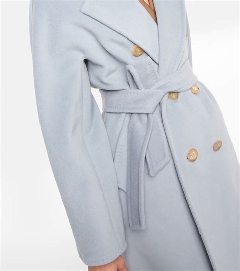 Madame wool and cashmere coat in blue - Max Mara | Mytheresa