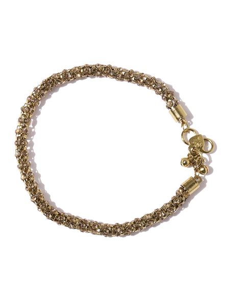 Gold-Toned Stone-Studded Anklets For Women And Girls – Priyaasi