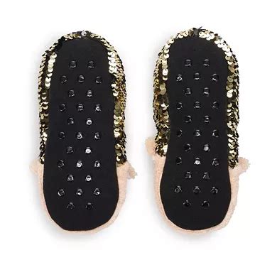 Girls Printed Fuzzy Babba Slipper Socks