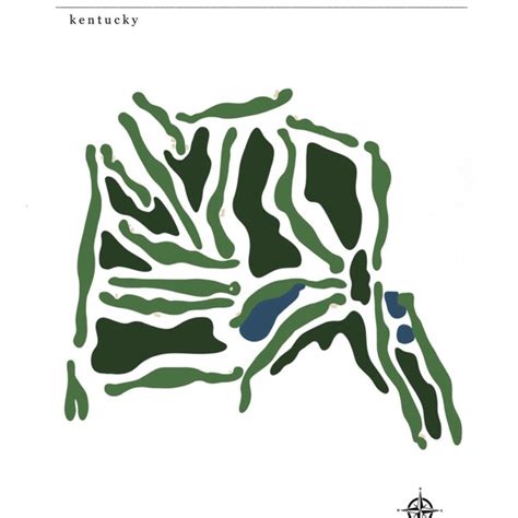 Golf Course Map Poster 的图像结果