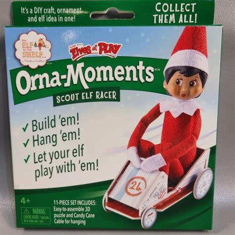 Buy Elf On A Shelf Elves At Play Scout Elf Racer Ornament Orna-Moments ...