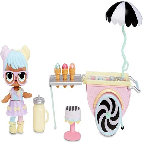 L.O.L. Surprise! Furniture Ice Cream Pop-Up with Bon & 10+ Surprises ...