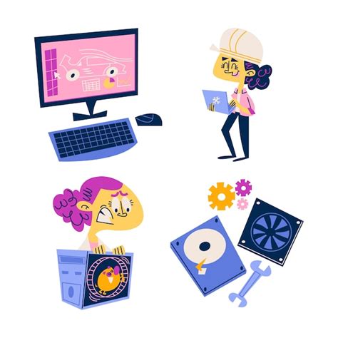 Image result for Computer Engineering Cartoon