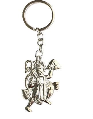 ShopTop Lord Hanuman Flying with Sanjeevani Mountain metal Key Chain ...