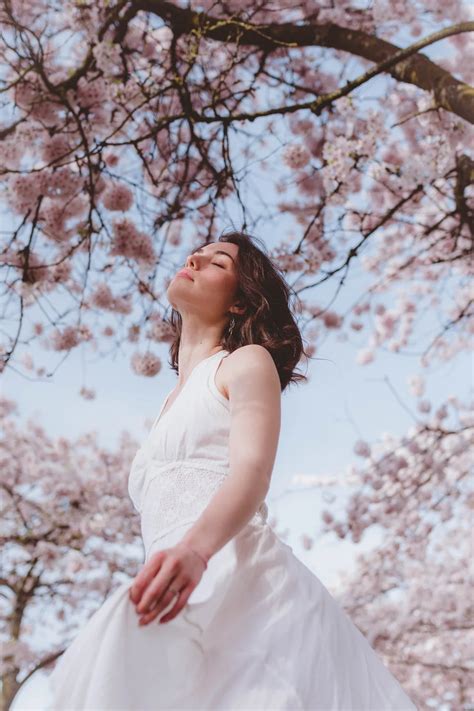 Cherry Blossom Self Portraits at Tom McCall Waterfront Park | Portland, OR — TEAGANN BLYTHE PHOTOGRAPHY