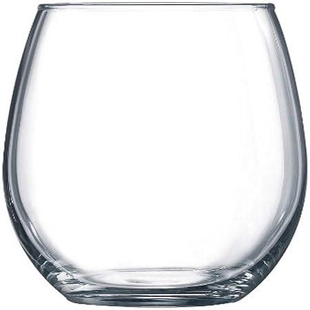 Buy Arc International 15 oz Luminarc Cachet Stemless Wine Glass, 500 ml ...