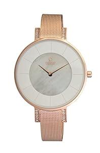 Obaku LUN Rose Analog White Dial Women's Watch-V158LEVWMV : Amazon.in ...