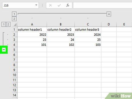 Image result for Excel Data Outline Group
