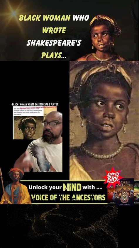 Trends O’clock | The Black Woman who wrote Shakespeare’s Plays Hudson ...