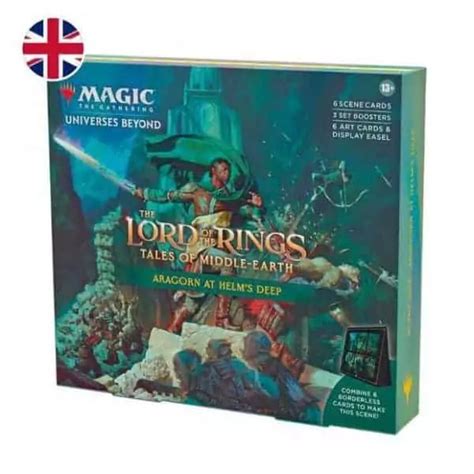 Scene box holiday: Aragorn at Helm’s deep – Lord of the Rings (Inglés ...