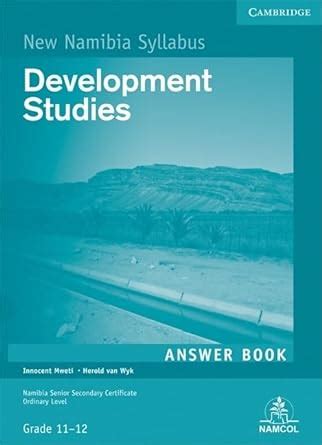 NSSC Development Studies Student's Answer Book : van Wyk, Herold, Mweti ...