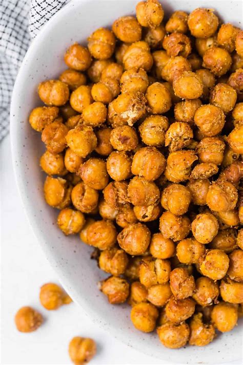 Air Fryer Chickpeas - perfectly crispy! - Rachel Cooks®