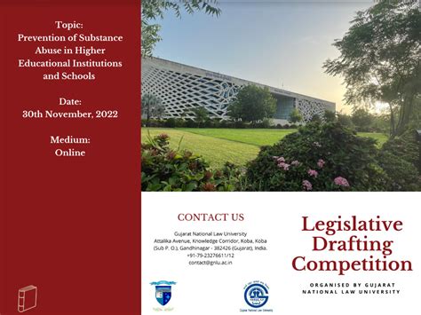 GNLU Legislation Drafting Competition 2022 | GNLU Centre for Research ...