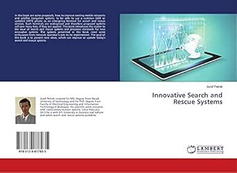 Innovative Search and Rescue Systems : Jozef Petrek: Amazon.in: Books