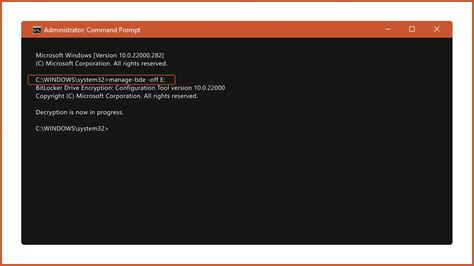 Image result for Disable BitLocker Windows 11 Using Cmd