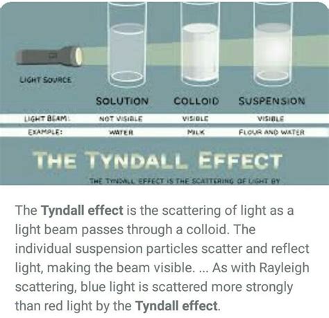 -explain tyndall effect with experiment - Brainly.in