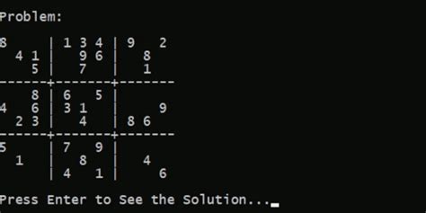 Sudoku Solver Using Backtracking 的图像结果