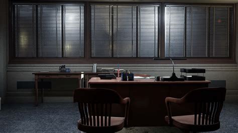 Download Gotham City Police Department Building Illuminated at Night ...