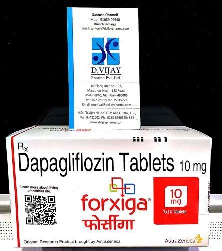 Nephrology Drugs - Forxiga 10 mg Tablet Wholesaler from Mumbai
