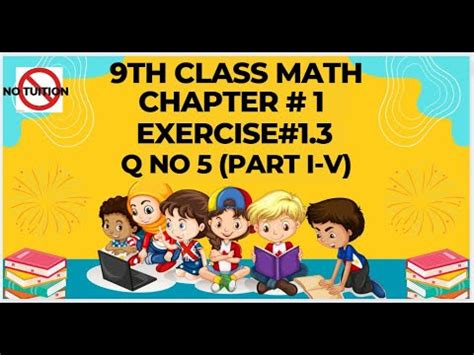 Class 9 Math 1.3 Exercise Question 8 的图像结果