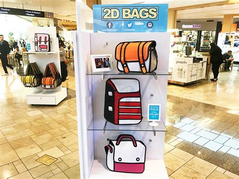 Now Open at the Westfield Santa Anita Mall in Arcadia - 2D Bags