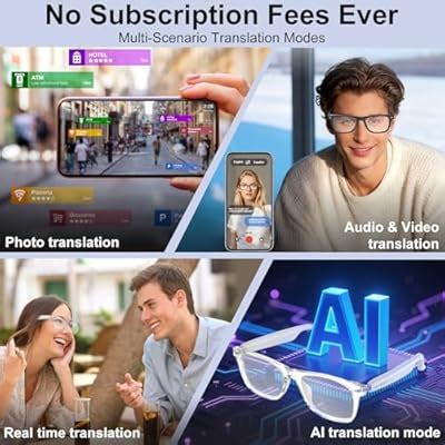 Giwbeiv AI Smart Glasses for Men & Women with ChatGPT, India | Ubuy