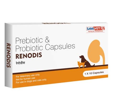 Savavet Renodis Prebiotic and Probiotic Capsule For Dog and Cats