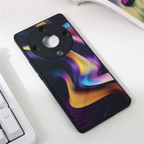 Maska(futrola) Abstract za Honor Magic 5 Lite tamno ljubicasta - Mob-Shop