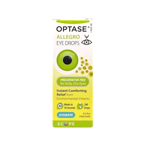 Optase Allegro Eye Drops – Bye Dry Eyes