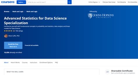 Image result for Mathematical Statistics Course