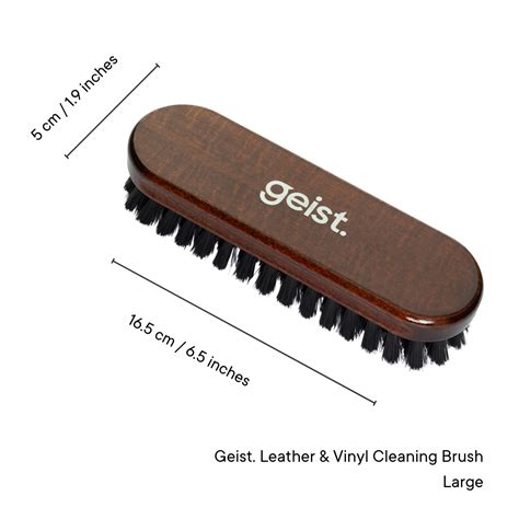 Geist. Leather & Textile Cleaning Brush | www.leathercare.com