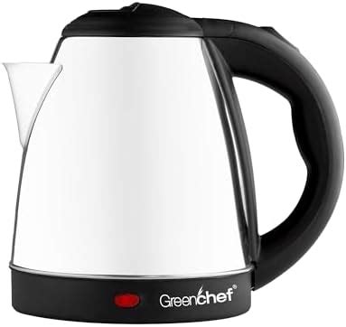 GREENCHEF Swift Electric Kettle 1.5 Litre 1500 watts with Stainless ...
