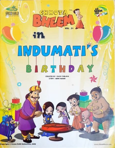 Chhota Bheem in Indumati's Birthday – Books and You