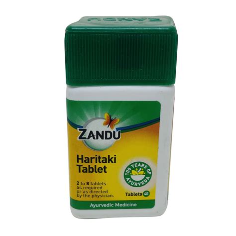 Zandu Haritaki, 40 Tablets Price, Uses, Side Effects, Composition ...
