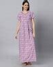 Buy Purple Nightshirts&Nighties for Women by QUIRA Online | Ajio.com