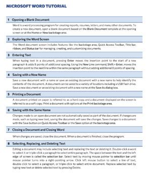 Image result for Microsoft Office Basic Tutorial