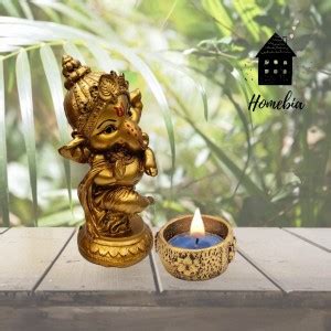 Homebia Lord Ganesha Idol Ganesh Ji ki Murti Handicraft Item for Home ...